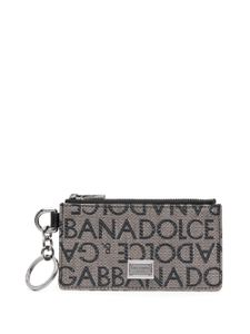 Dolce & Gabbana portefeuille à motif monogrammé - Tons neutres