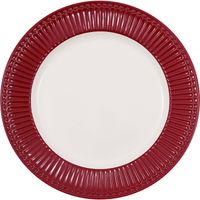 GreenGate Dinerbord Alice claret red (Ø 26.5 cm) - thumbnail