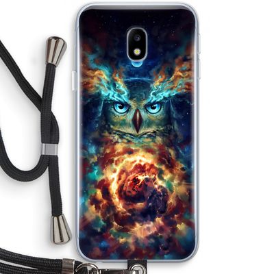 Aurowla: Samsung Galaxy J3 (2017) Transparant Hoesje met koord