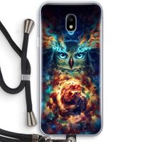 Aurowla: Samsung Galaxy J3 (2017) Transparant Hoesje met koord
