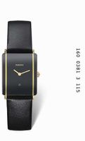 Horlogeband Rado 07.08749.10 / R070874910 Leder Zwart 17mm