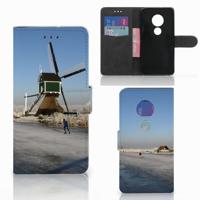Motorola Moto G7 Play | Flip Cover | Schaatsers