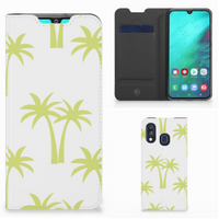 Samsung Galaxy A40 Smart Cover Palmtrees - thumbnail