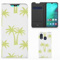 Samsung Galaxy A40 Smart Cover Palmtrees