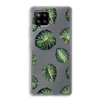 Tropische bladeren: Samsung Galaxy A42 5G Transparant Hoesje