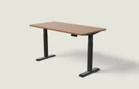 Desktronic HomeOne bureau Zwart / Walnoot / 160x80 cm