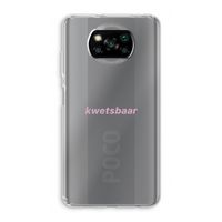 kwetsbaar: Xiaomi Poco X3 Pro Transparant Hoesje