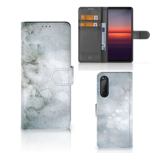 Hoesje Sony Xperia 5II Painting Grey