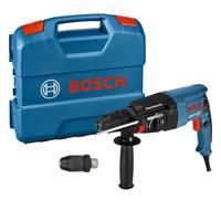 Bosch Professional GBH 2-26 F Combihamer SDS-Plus 2,7J + snelwisselboorkop 830W in koffer - 06112A4000