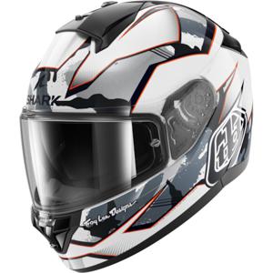 SHARK Ridill 2 Matrix Camo, Integraalhelm, Wit-Zilver-Rood WSR