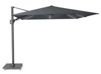 Zweefparasol Challenger T2 Glow 300x300 cm antraciet zonwering - Platinum