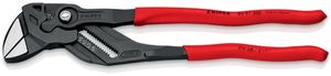 Knipex Sleuteltang | lengte 300 mm zwart gefosfateerd | spanwijdte 68 mm kunststof mantel | 1 stuk - 86 01 300 - 86 01 300