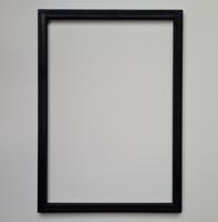 Prijskaartraam A4 zwart Deco