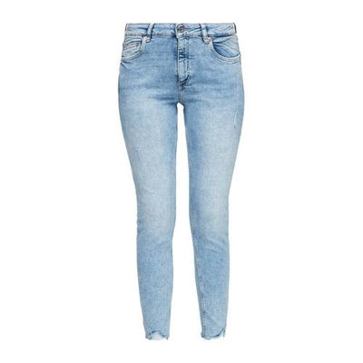 Q/S designed by skinny jeans lichtblauw