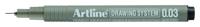 Fineliner artline technisch 0.03mm zwart