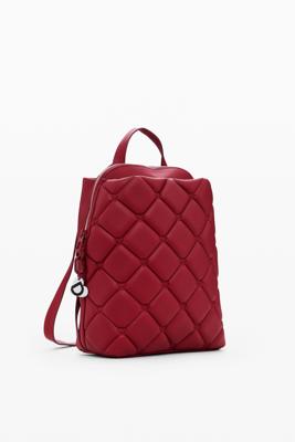 Kleine gewatteerde rugzak - RED - U