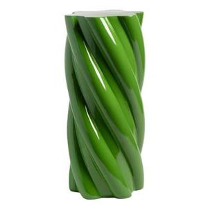 &k amsterdam Pillar Marshmallow Bijzettafel H 55 cm - Groen