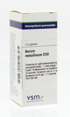VSM Aurum metallicum D30 (10 gr)