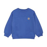 Daily7 winter sweater jongens - blauw - oversized/tekstprint