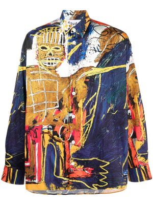 Études Studio chemise Illusion Untitled 62 - Bleu