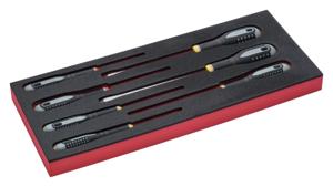 Bahco Foaminlay Fit&Go 1/3 met schroevendraaiers | ERGO | gleuf en Phillips - 7-delig - FF1E1002