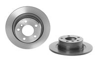 Remschijf COATED DISC LINE BREMBO, Remschijftype: Massief, u.a. für BMW