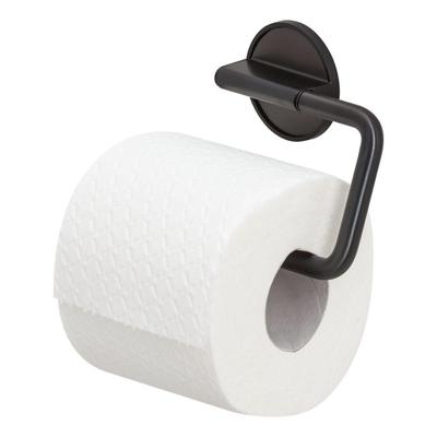 Tiger Tune Toiletrolhouder - zonder klep - zelfklevend - zwart 1326538946