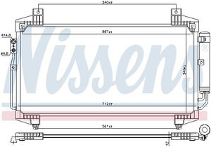 Condensor, airconditioning 940936