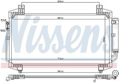 Condensor, airconditioning 940936