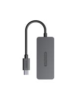 Sitecom CN-5011 interface hub USB 3.2 Gen 2 (3.1 Gen 2) Type-C 5000 Mbit/s Zwart, Grijs - thumbnail