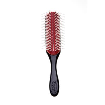 Denman Classic Styling Originals Brush D4 Large 9 Rij (Zwart-Rood-Wit) Borstel Ref.DE004BRW 1St