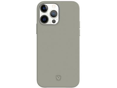 Valenta Valenta Leather Back Cover Snap Luxe Apple iPhone 13 Pro Max Grey