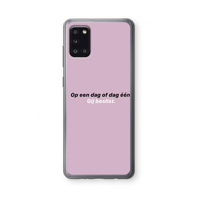 gij beslist: Samsung Galaxy A31 Transparant Hoesje