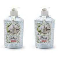 Plasticforte Zeeppompje - 2x - wit - 16 cm - zeepdispensers - Badkamer, toilet en keuken