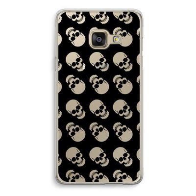 Musketon Skulls: Samsung Galaxy A3 (2016) Transparant Hoesje