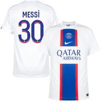 Paris Saint Germain 3e Shirt 2022-2023 + Messi 30 - thumbnail