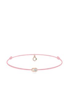 Courbet bracelet Let's Commit en or rose recyclé 18ct serti de diamants créés en laboratoire