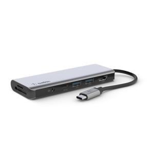 Belkin AVC009btSGY USB 3.2 Gen 1 (3.1 Gen 1) Type-C Zilver