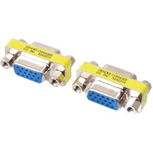 Valueline GCHD-FF15P kabeladapter/verloopstukje VGA 15-pin D-Sub Zilver