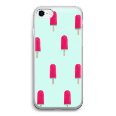 Waterijsje: iPhone SE 2020 Transparant Hoesje