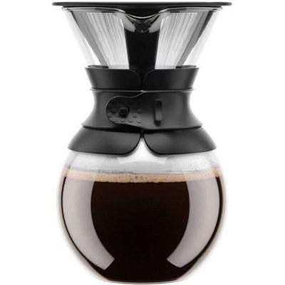 Tot meer - Bodum Coffee Maker, permanent roestvrijstalen gaasfilter, 1,0 L, 8 kopjes