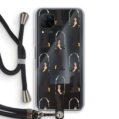 Pop Some Kim: Huawei P40 Lite Transparant Hoesje met koord