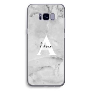 Ivory Marble: Samsung Galaxy S8 Plus Transparant Hoesje