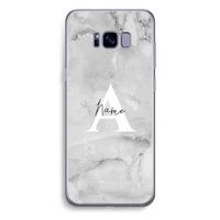 Ivory Marble: Samsung Galaxy S8 Plus Transparant Hoesje