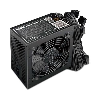 Gembird CCC-PSU80P-BBP-600 power supply unit 600 W 24-pin ATX ATX Zwart