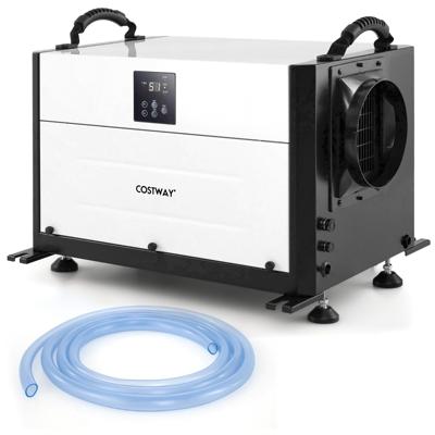 Professionele Luchtontvochtiger met een Capaciteit van 73,5 L/Dag Industriële Luchtontvochtiger met 3 Standen 24-Uurs Timer Wit