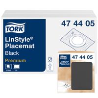 Placemats Tork LinStyleÃƒâ€šÃ‚Â® 39x30cm 100st zwart 474405