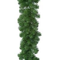 Dennenslinger - 2x - groen - 270 x 30 cm - extra vol - dennen guirlande - kerstversiering