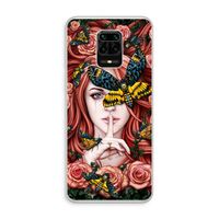 Lady Moth: Xiaomi Redmi Note 10 Lite Transparant Hoesje