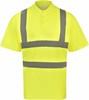 Korntex KX075 High-End Polycotton Hi-Vis Polo Shirt Cambridge - Signal Yellow - M